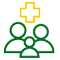 Icono familia y cruz